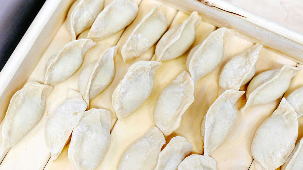 dumplings ready for cooking